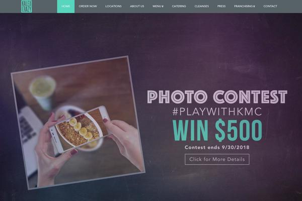 Divi theme site design template sample