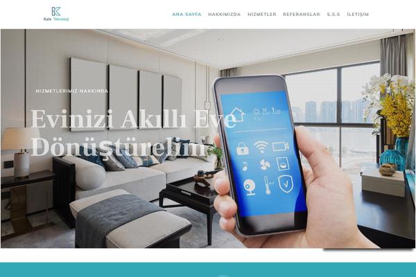 Smart-casa theme site design template sample