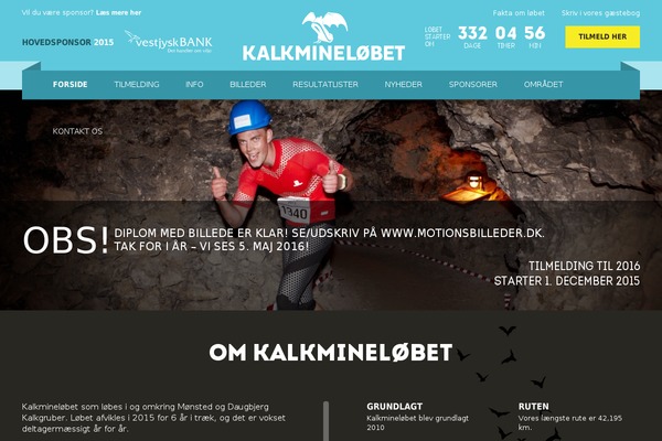 kalkminelob.dk site used Kalk