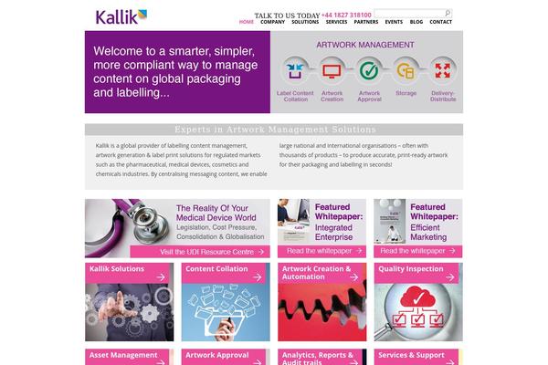 kallik.com site used Kallik