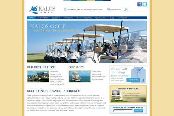 kalosgolf.com site used Kalos_golf
