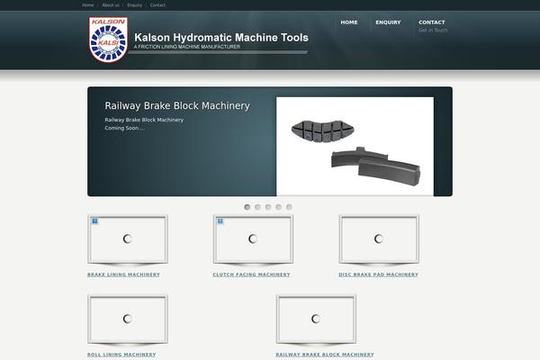 Karma theme site design template sample