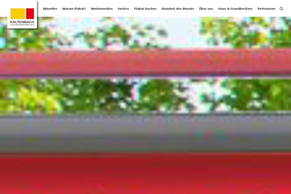 kaltenbach-aussenwerbung.de site used Kaltenbach-theme