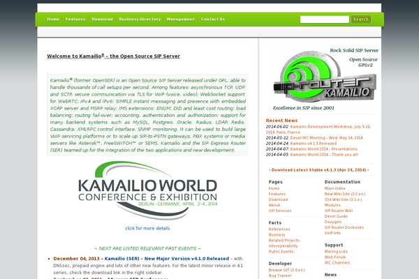 kamailio.org site used I-excel-kamailio