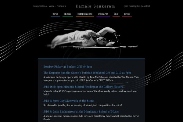 kamalasankaram.com site used Kamala