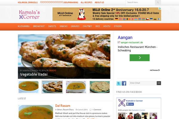 kamalascorner.com site used Foodica