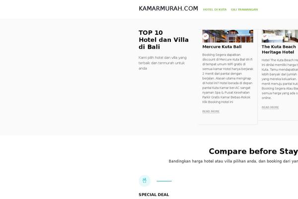 kamarmurah.com site used Balitour