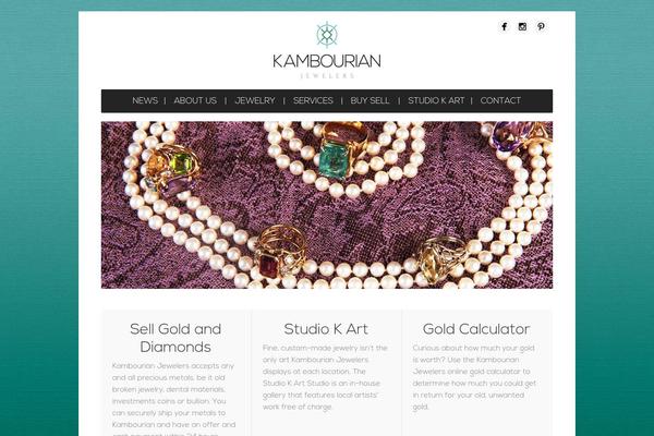 Kam theme site design template sample