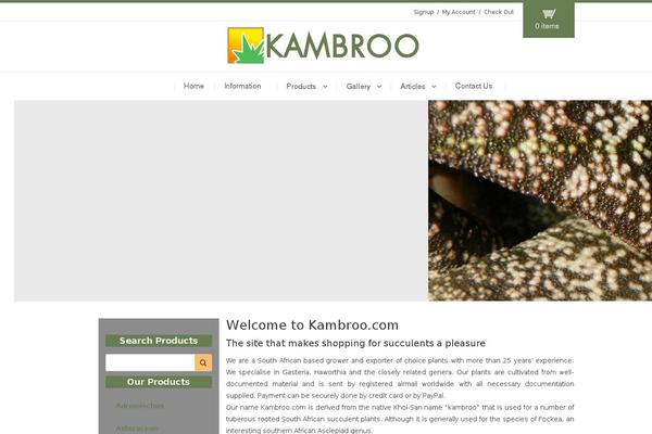 kambroo.com site used Naturalshop