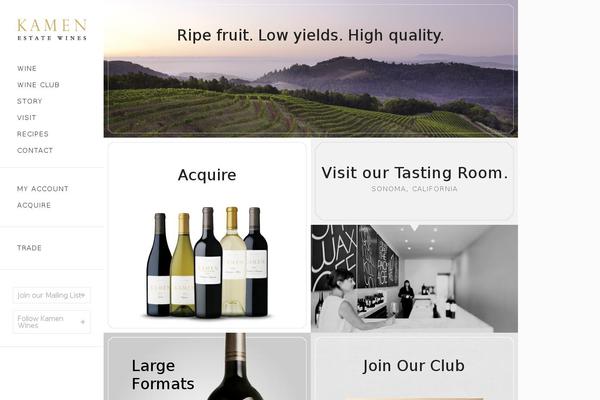 kamenwines.com site used Kew