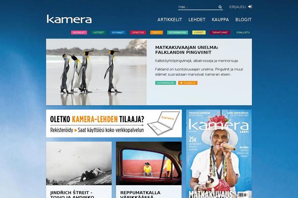 kamera-lehti.fi site used Kameralehti