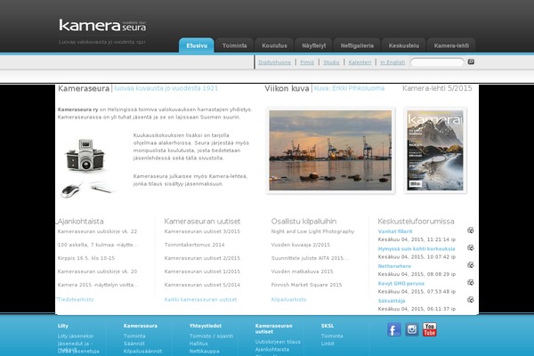 kameraseura.fi site used Kameraseura