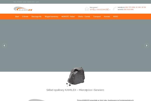 Construction theme site design template sample