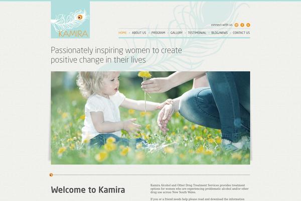 kamira theme websites examples