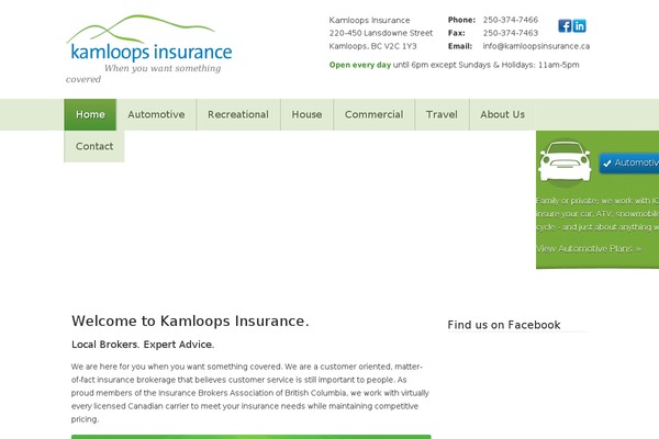 kamloopsinsurance.ca site used Roi_kamloopsinsurance