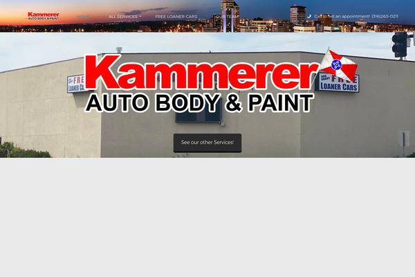 Autoparts theme site design template sample