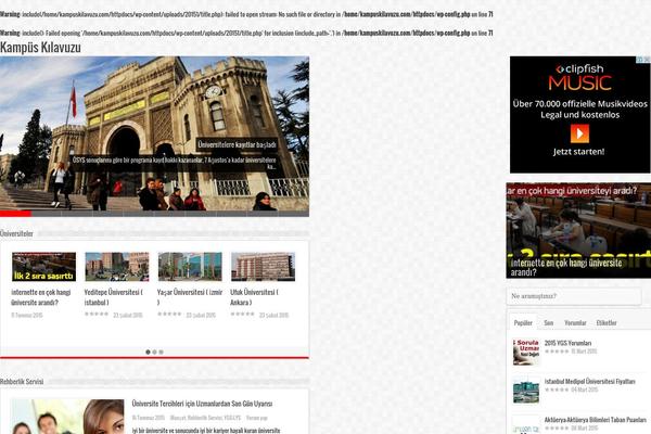 Sahifa theme site design template sample