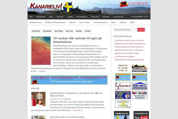 kanarieliv.se site used Kanarieliv