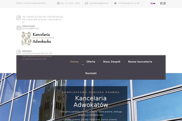 kancelaria-ms.pl site used Legalpress-pt