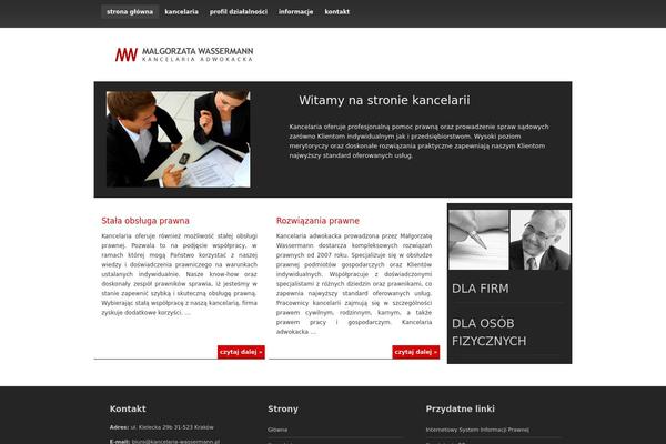 kancelaria-wassermann.pl site used Blackstone