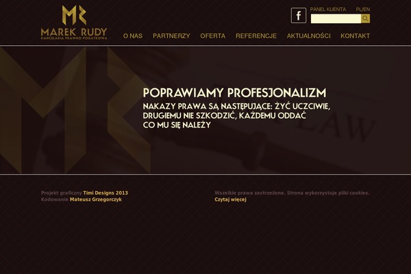 kancelariamr.pl site used Kancelaria