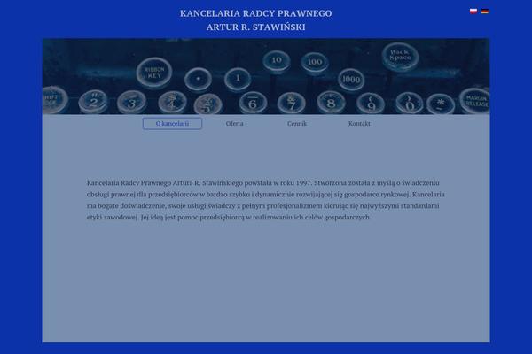 kancelariastawinski.com site used Gt3-wp-groutek