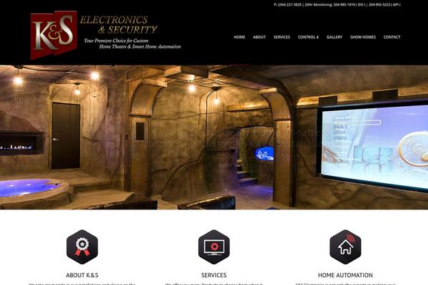 Enfold theme site design template sample