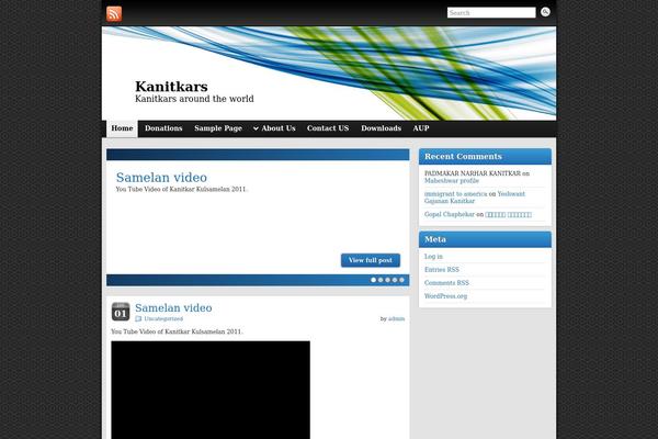 Graphene theme site design template sample