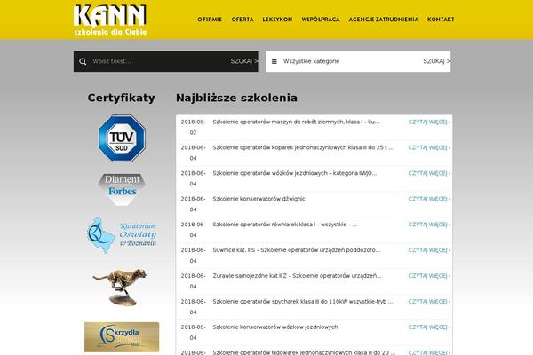 kann.pl site used Jobify