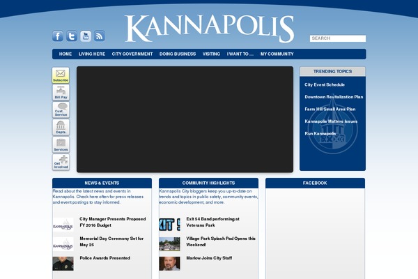 kannapolisnc.gov site used Kannapolis