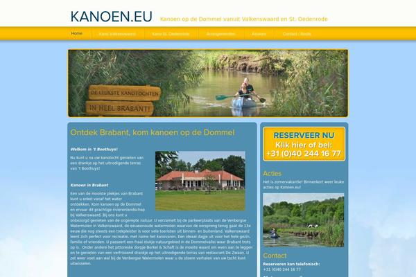 kanoen.eu site used Rofra_acties