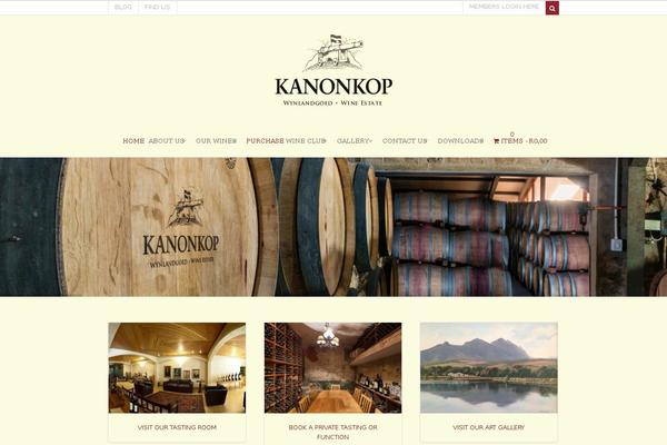 kanonkop.co.za site used Food-cook-new