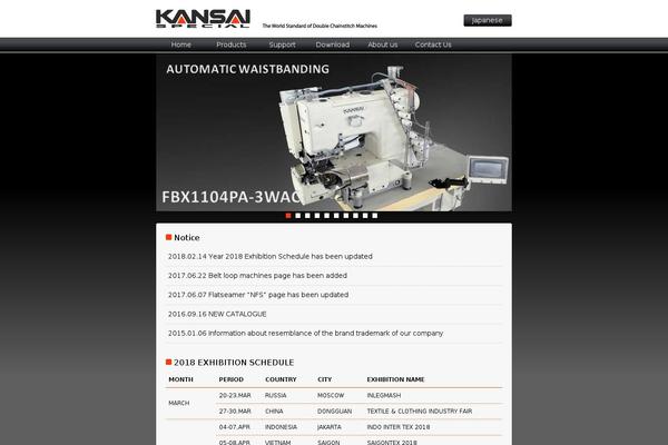 kansai-special.com site used Joc-responsive