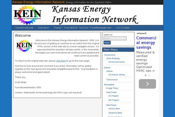 kansasenergy.org site used Frontier