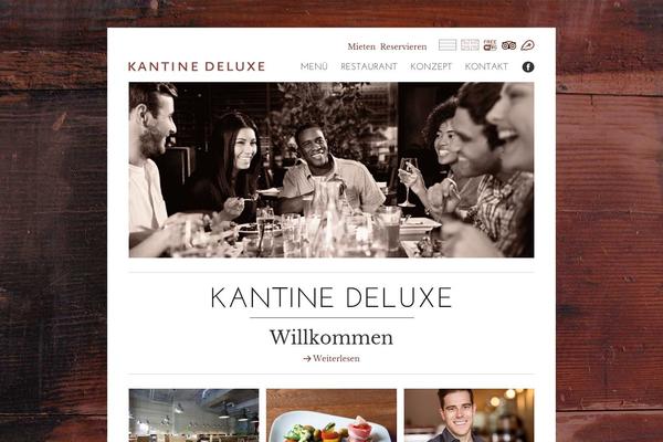 kantine-deluxe.de site used Bootstrap