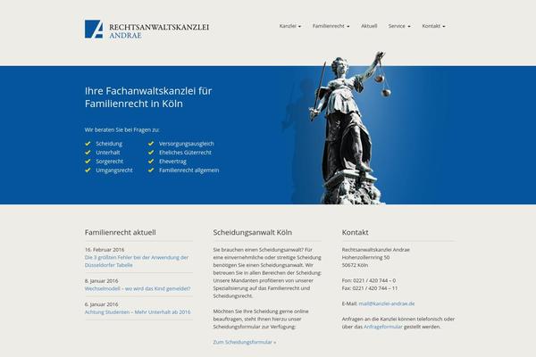 kanzlei-andrae.de site used Andrae2015