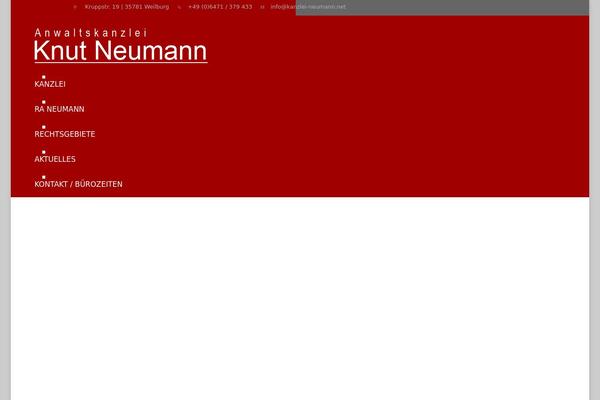 The7 theme site design template sample