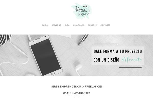 Florence theme site design template sample