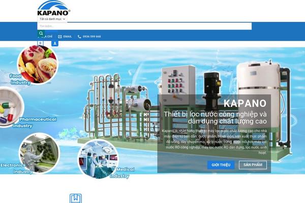 kapano.vn site used Kapano_layout