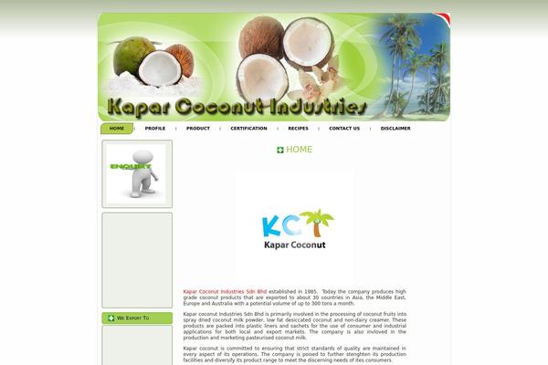 kaparcoconut.com site used Healthbeautyfitm