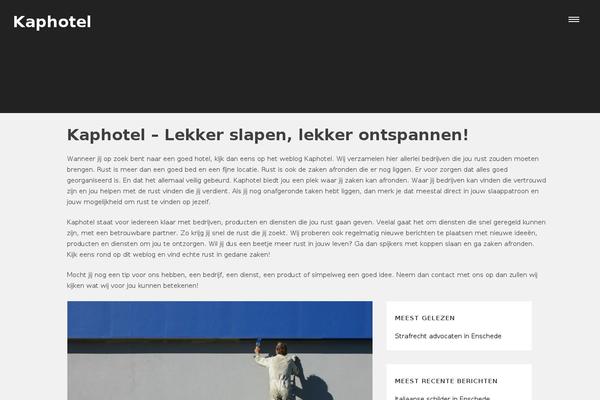 kaphotel.nl site used Readit