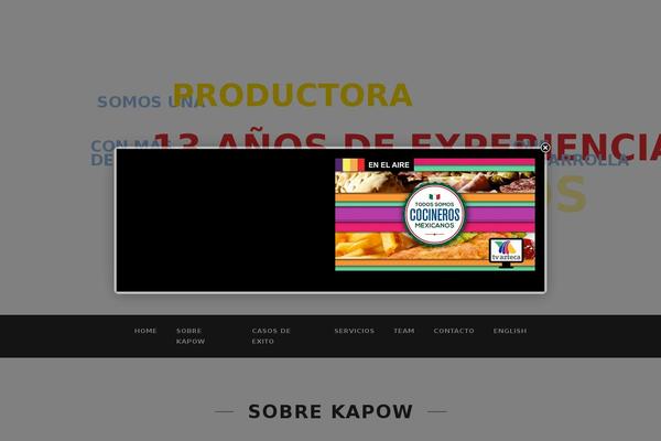 kapow.com.ar site used Mediso