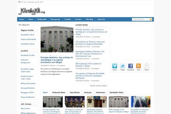 karabakh.org site used Forester_v1.0