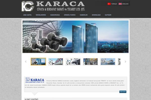 karacacivata.com site used Theme1334