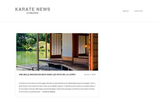 karate-news.net site used Capri-lite