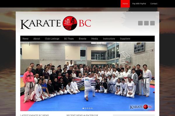 karatebc.org site used Karate-bc