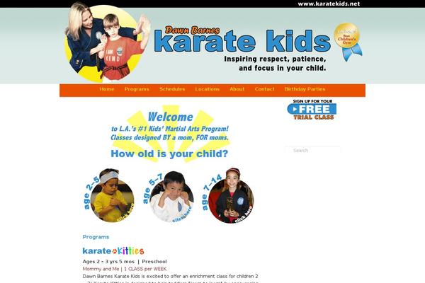 karatekids.net site used Twentyeleven-child2