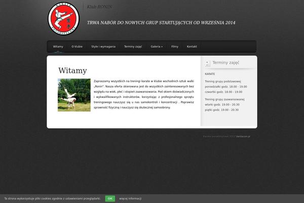 Polished theme site design template sample