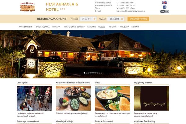 karczmarzym.com.pl site used Bookarczma