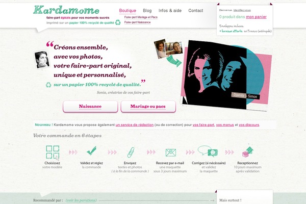 kardamome.fr site used Kardamome2018-oceanwp-child-theme